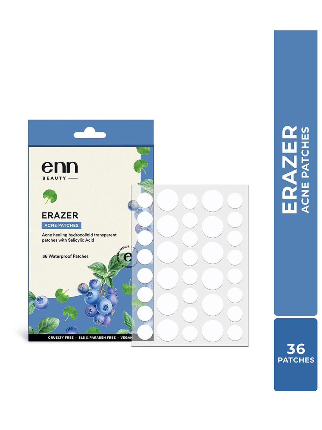 enn erazer waterproof acne patches with salicylic acid - 36 patches