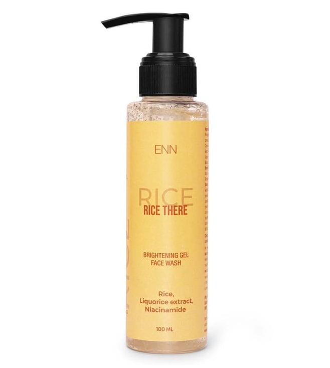 enn rice there brightening gel face wash - 100 ml