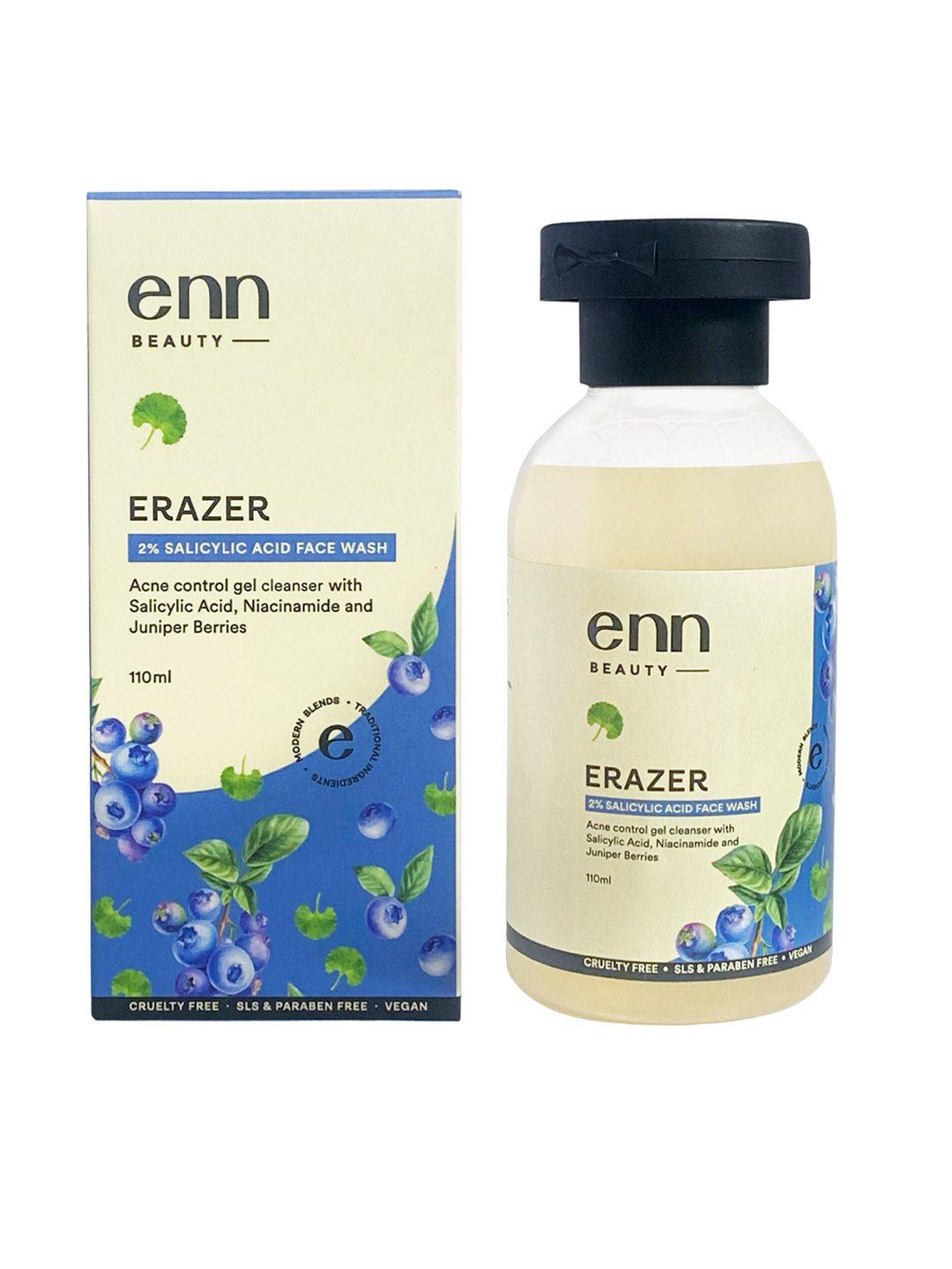 enn erazer 2 % salicylic acid face wash - 110ml