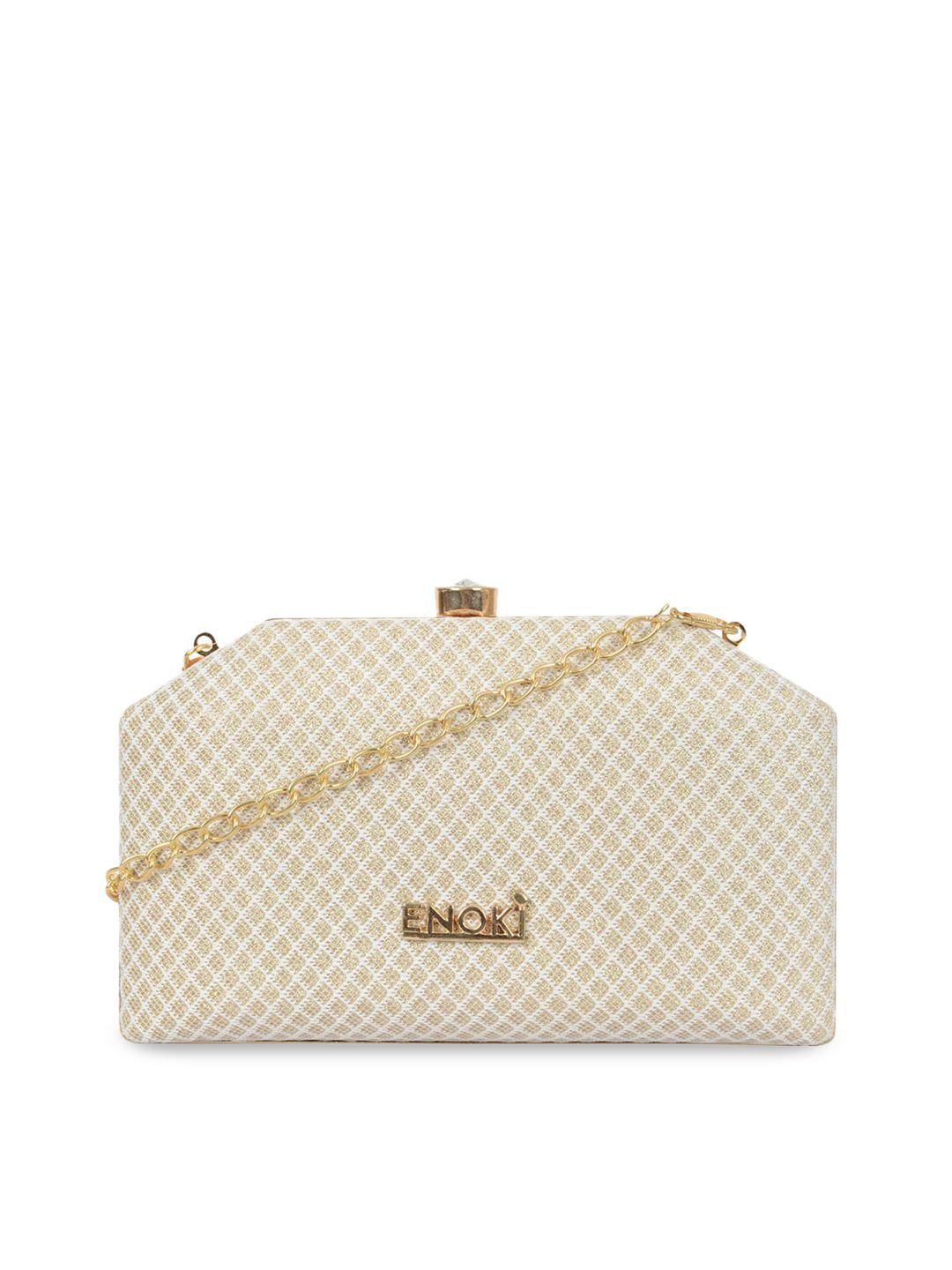 enoki textured structured sling bag