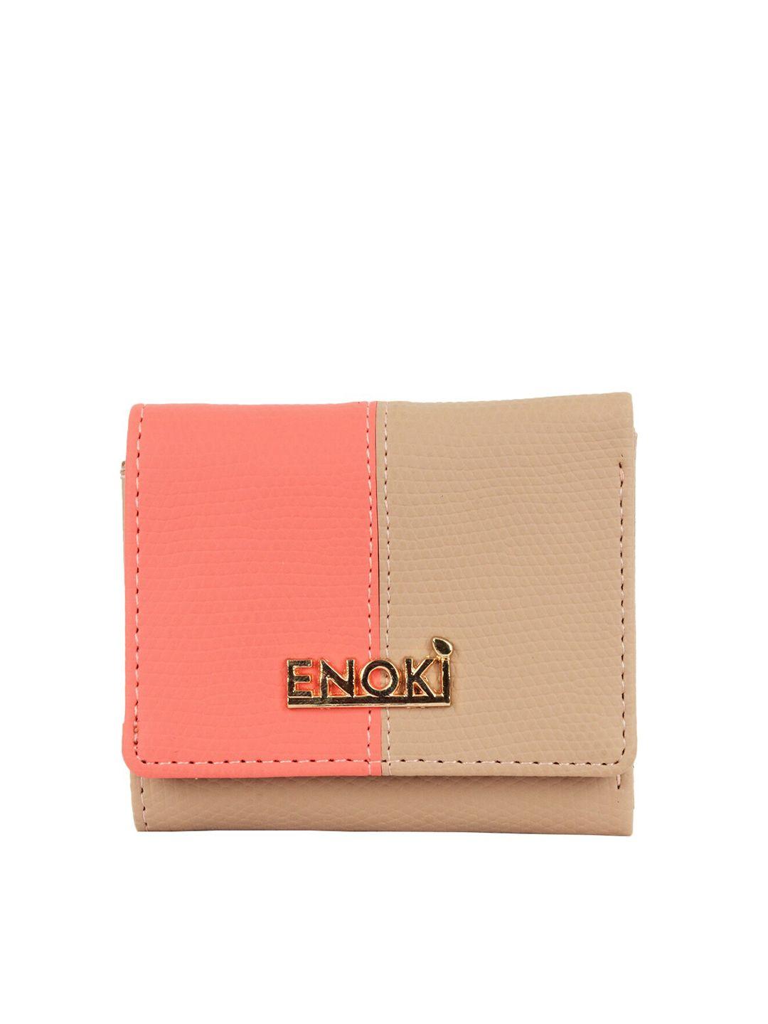 enoki women three fold wallet