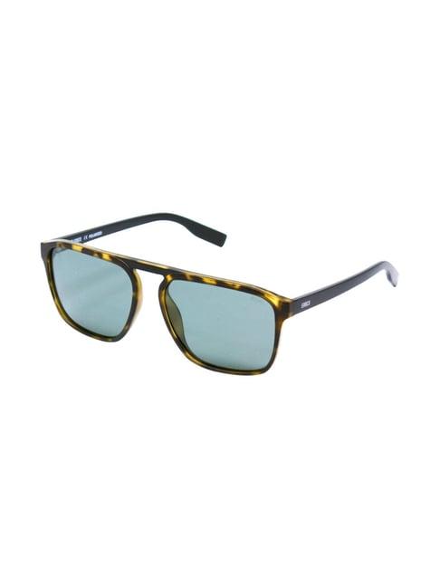 enrico eyewear green wayfarer sunglasses for men