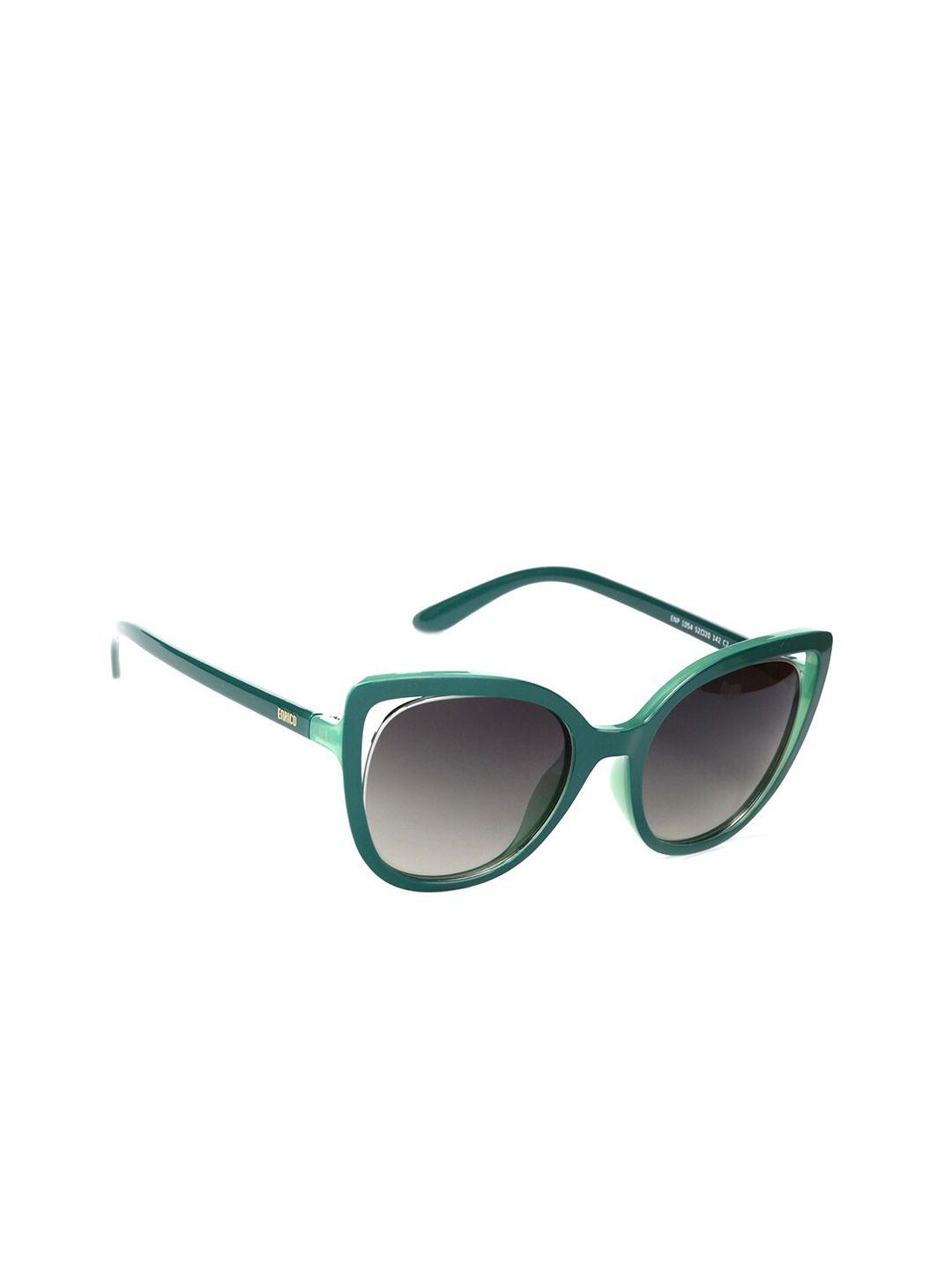 enrico women grey cateye sunglasses