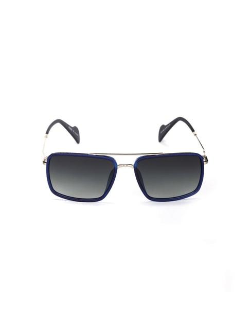 enrico eyewear blue ractangle sunglasses for men