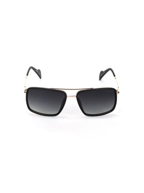 enrico eyewear blue ractangle sunglasses for men