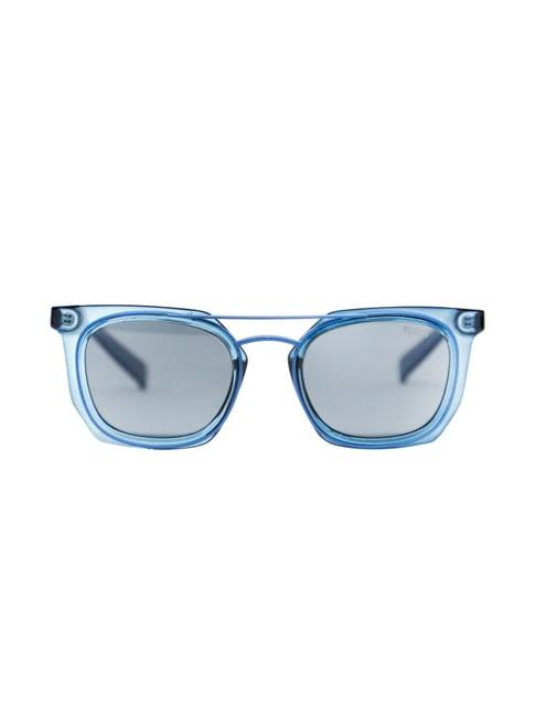 enrico eyewear blue wayfarer unisex sunglasses