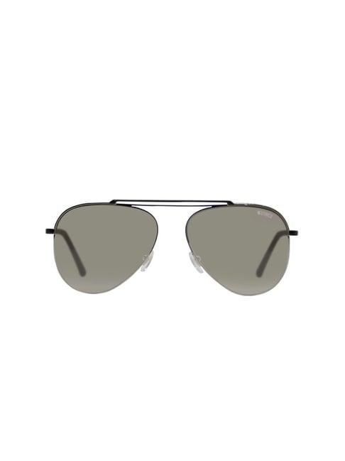 enrico eyewear grey aviator unisex sunglasses