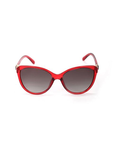 enrico eyewear grey cat eye sunglasses for women