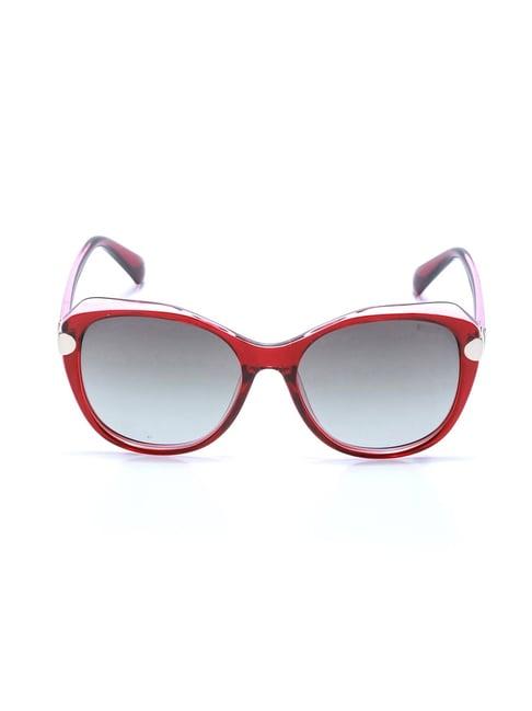 enrico eyewear grey rectangular sunglasses for women