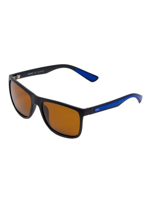 enrico eyewear orange wayfarer sunglasses for men
