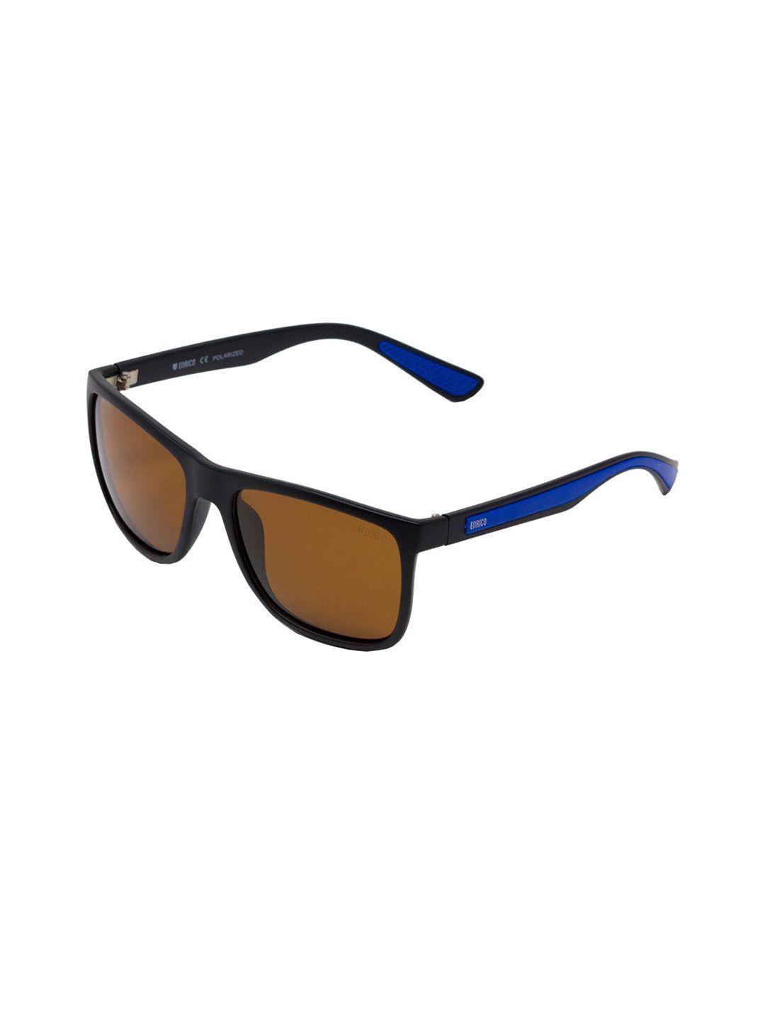 enrico full rim rectangle sunglasses with polarised and uv protected lens en e 3021 c1