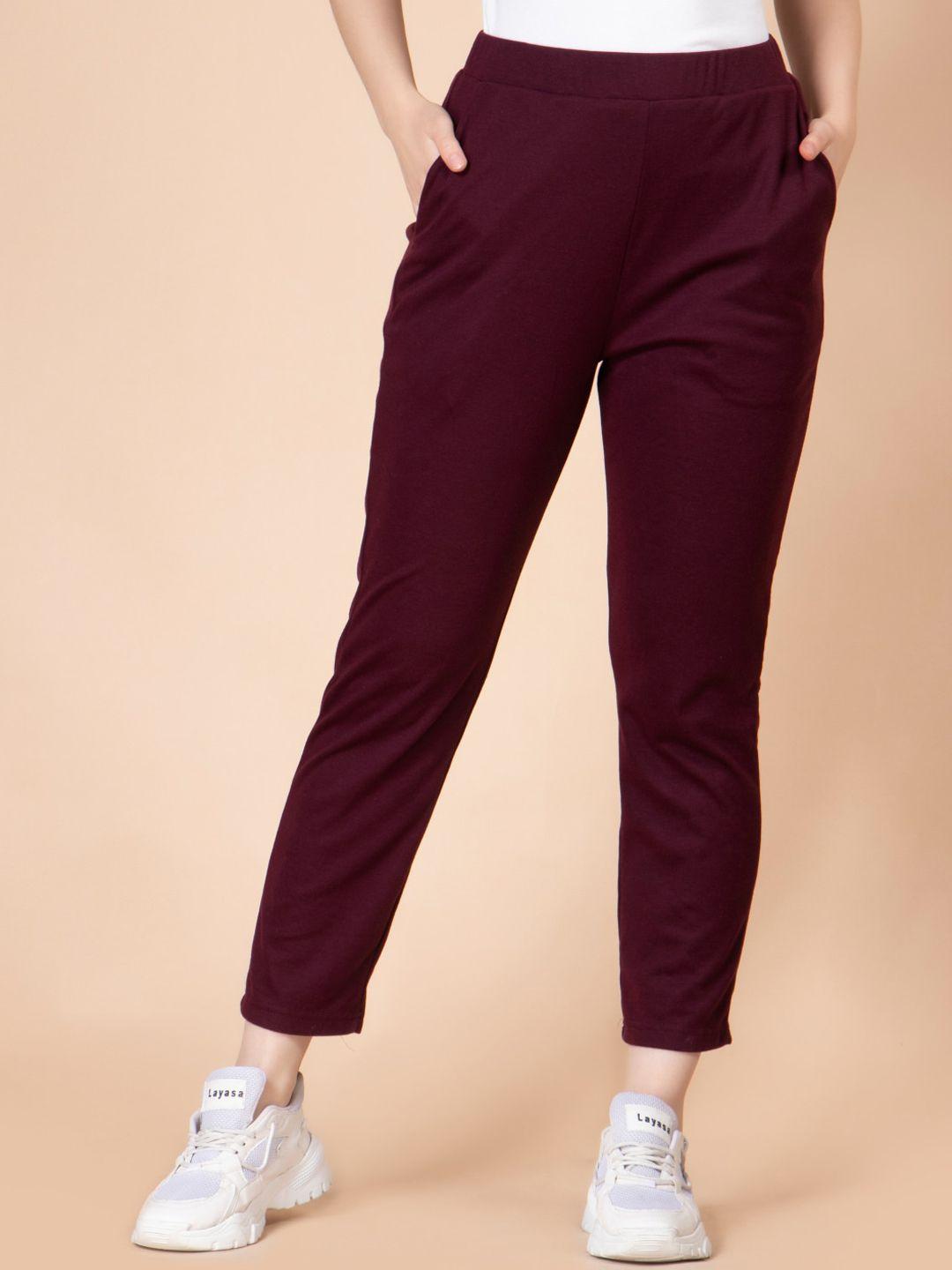 entellus women slim fit trousers