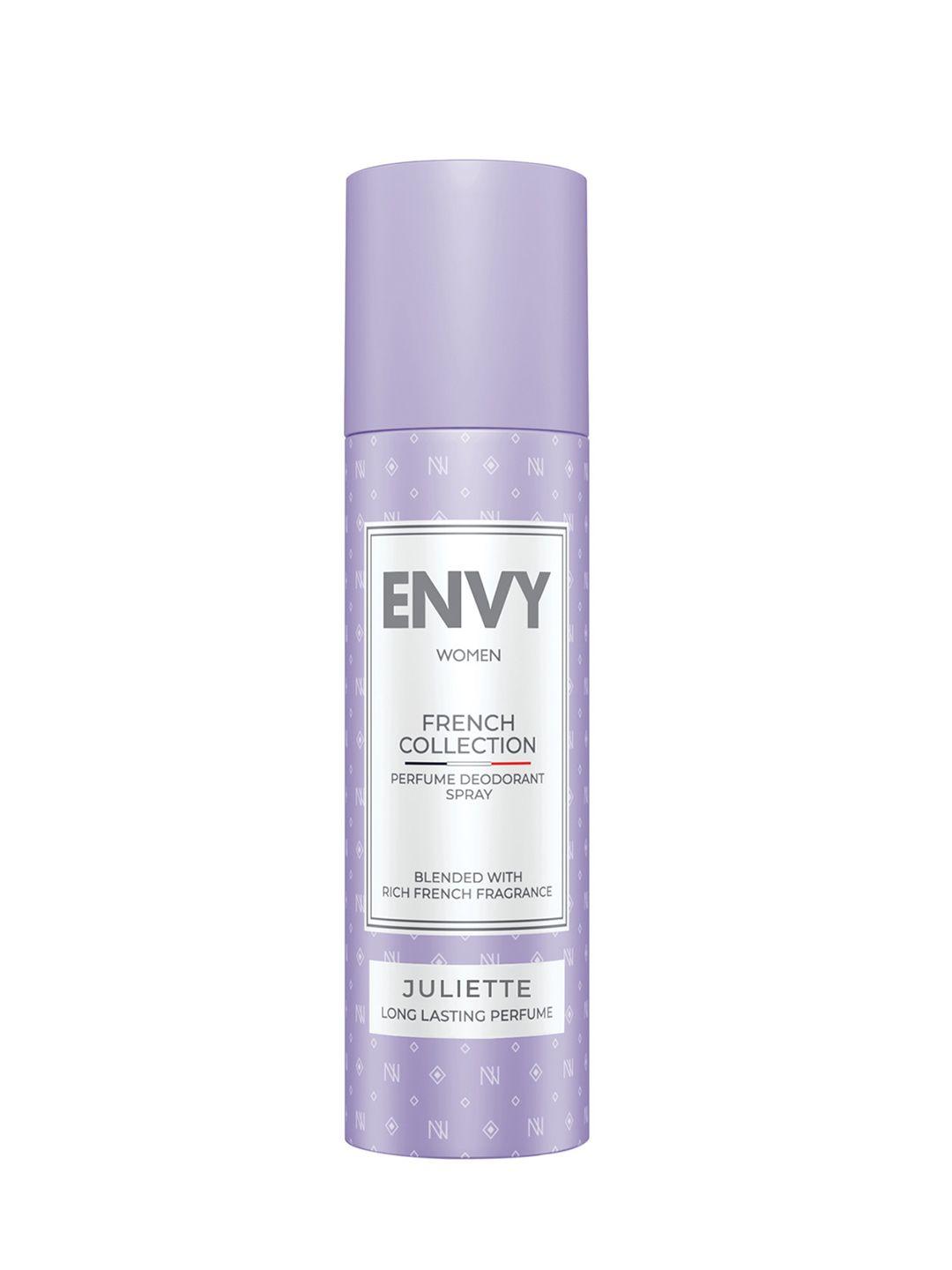 envy women french collection juliette long-lasting perfume deodorant spray - 99g