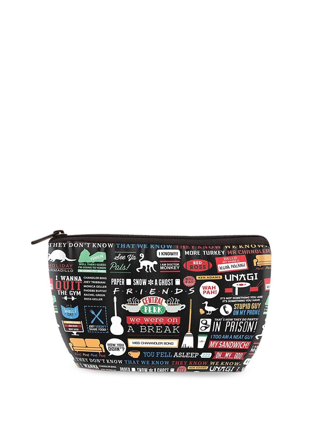 epic stuff friends cosmetic travel pouch