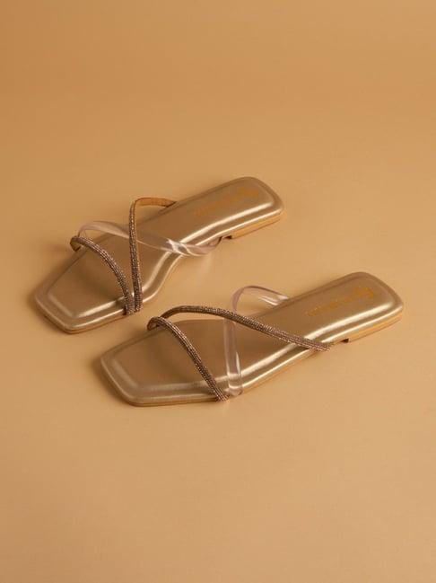 eridani women's asteria gold casual sandals