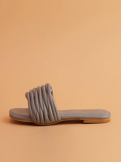 eridani women's jasper grey casual sandals