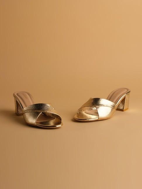 eridani women's veroni gold casual sandals