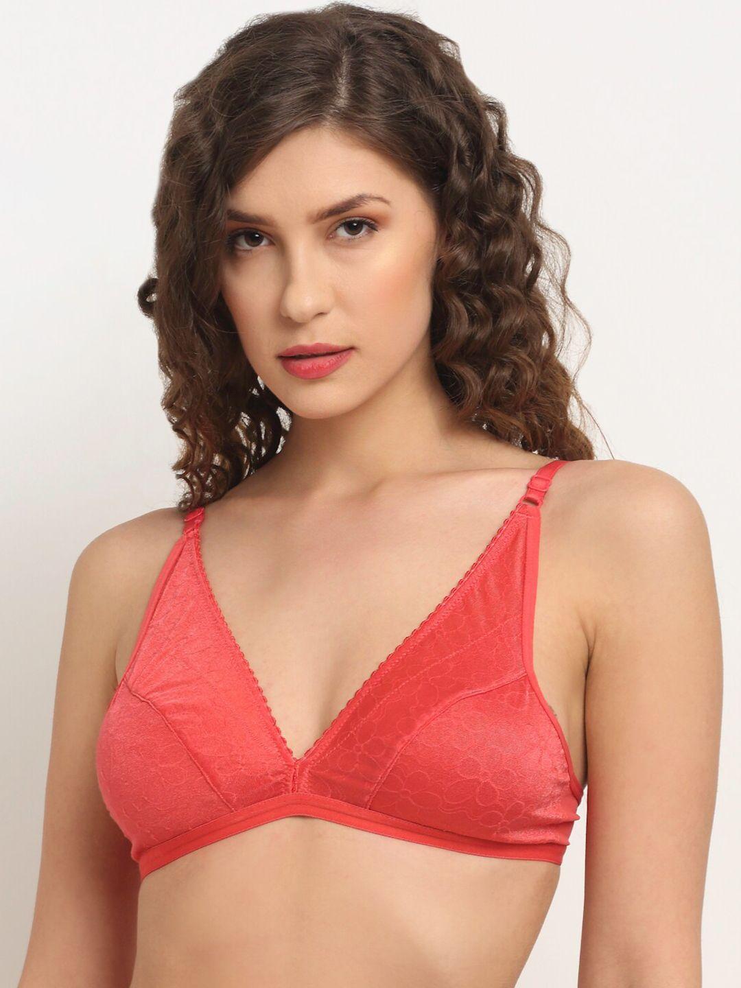 erotissch coral floral everyday bra