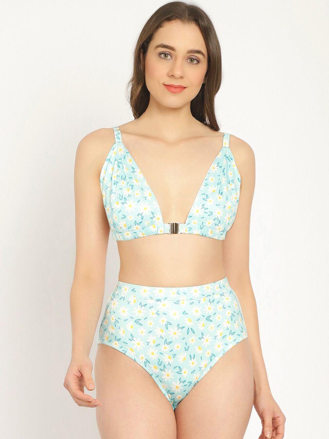 erotissch printed swim bikini set