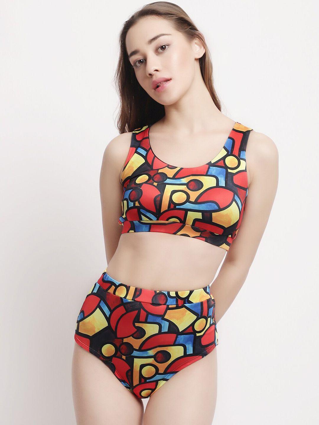 erotissch women printed bikini set