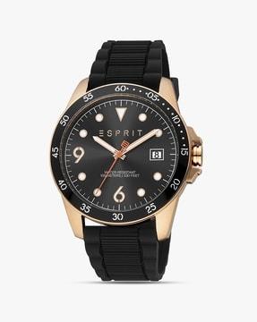 es1g389p0035 water-resistant analogue watch