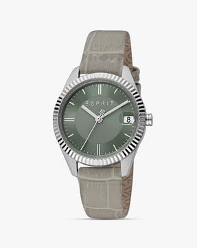 es1l379l1015 water-resistant analogue watch