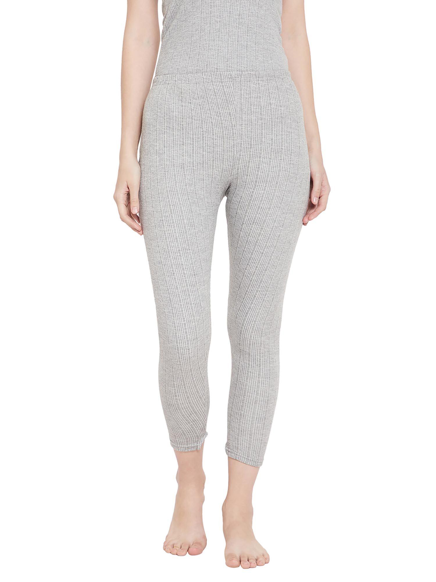 esancia warmer or thermal lower with elasticated waistband grey