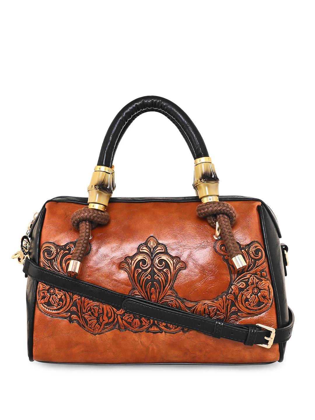 esbeda ethnic motifs self design structured satchel