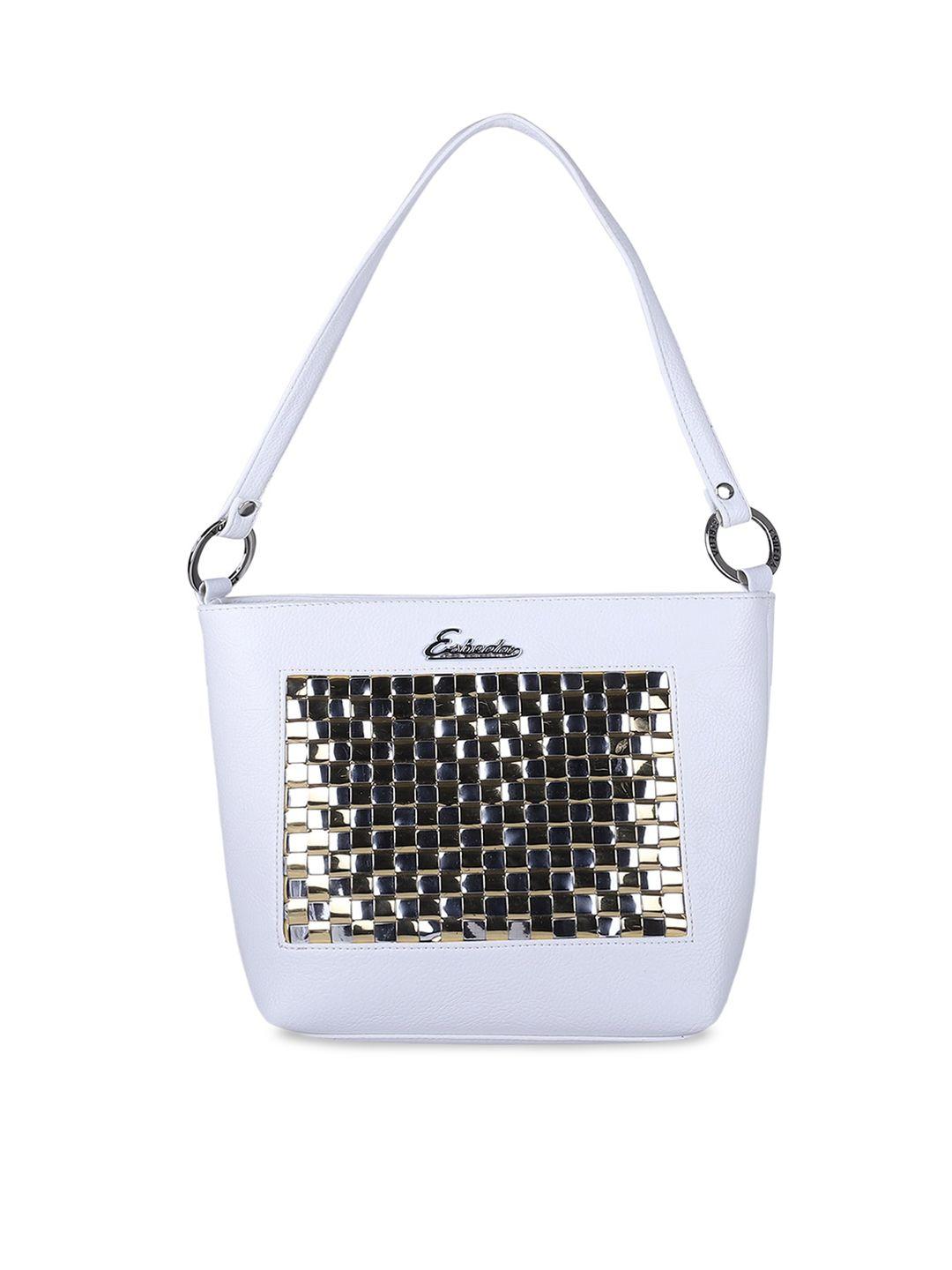 esbeda textured structured shoulder bag