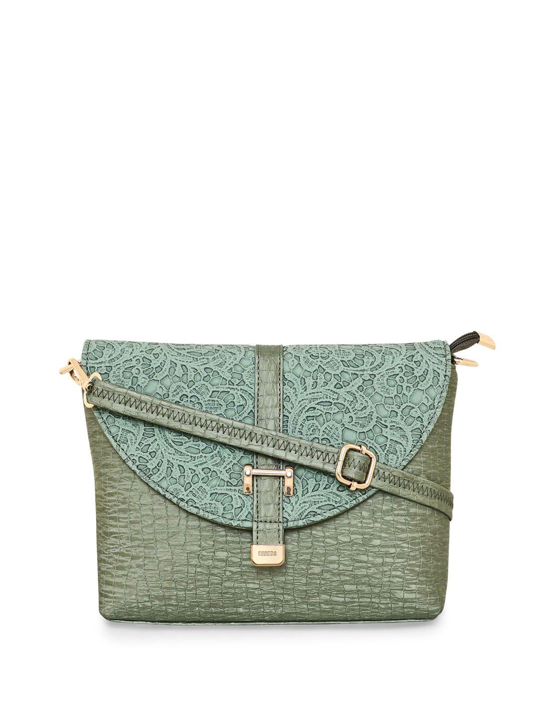 esbeda textured structured small sling bag