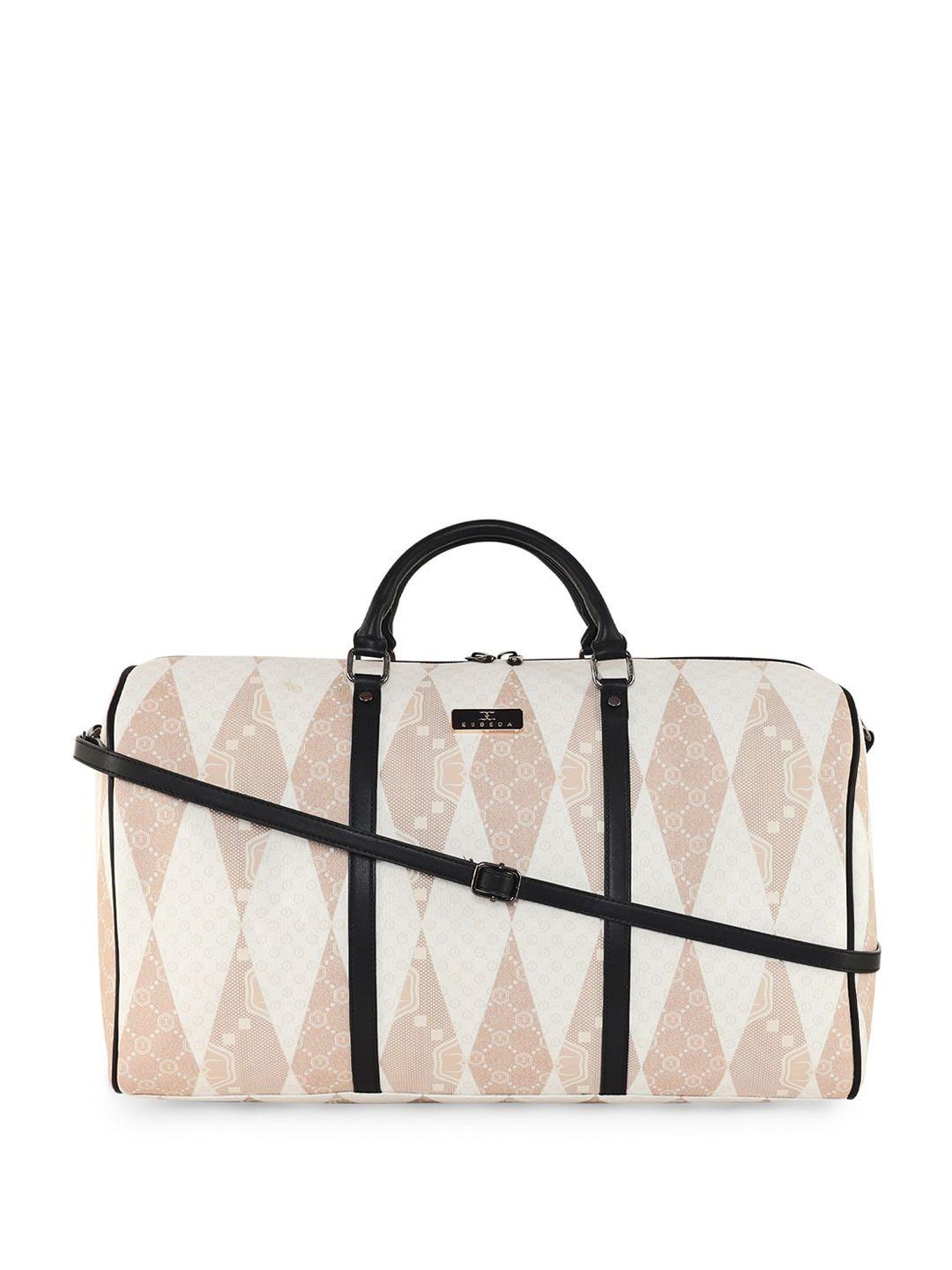 esbeda unisex printed traveler duffle bag