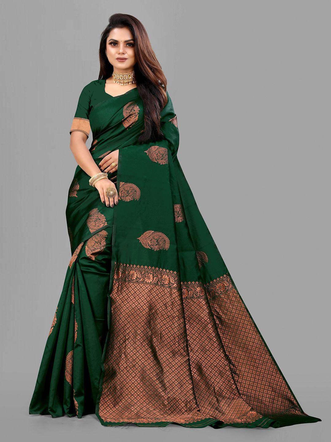 eshami ethnic motifs woven design zari saree