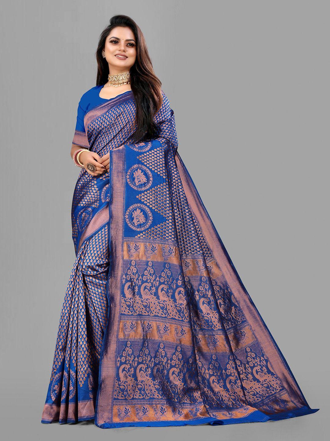 eshami ethnic motifs woven design zari saree