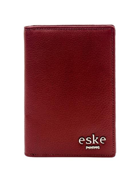 eske mabel wine solid small passport holder