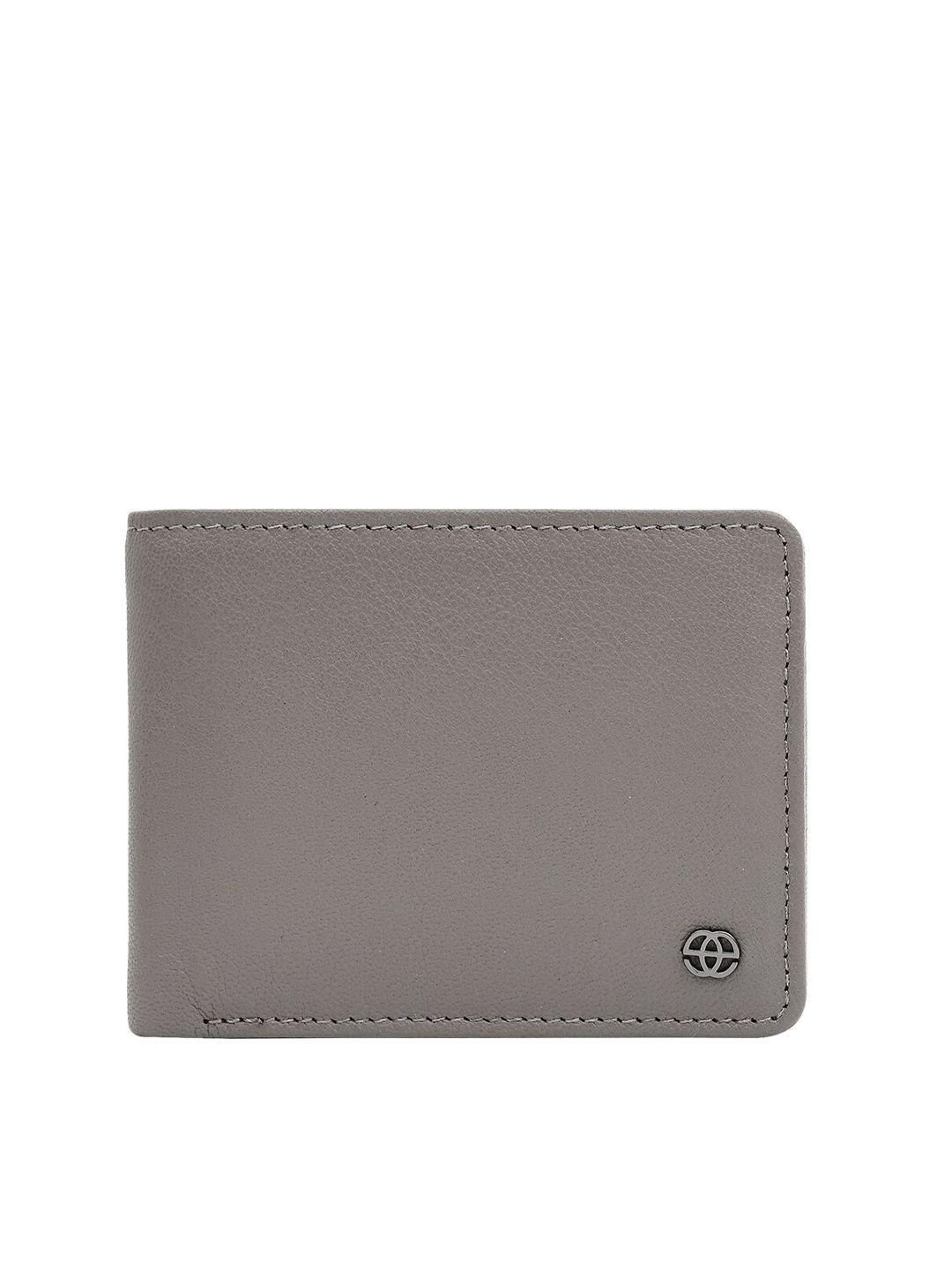 eske men textured leather two fold wallet