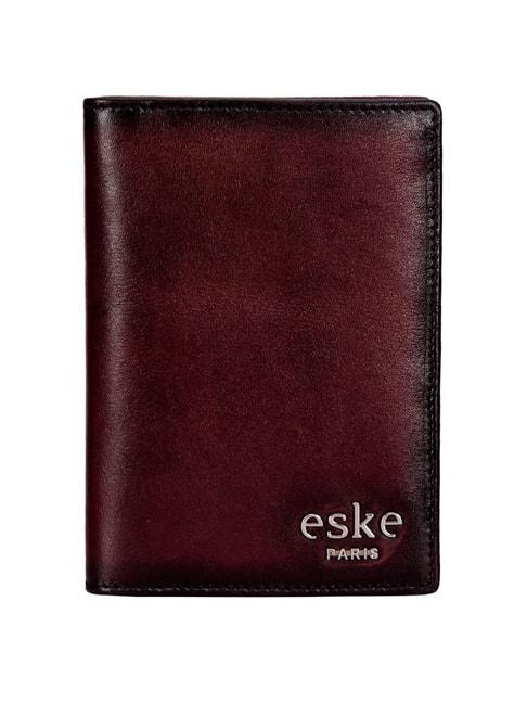 eske scott wine solid small passport holder