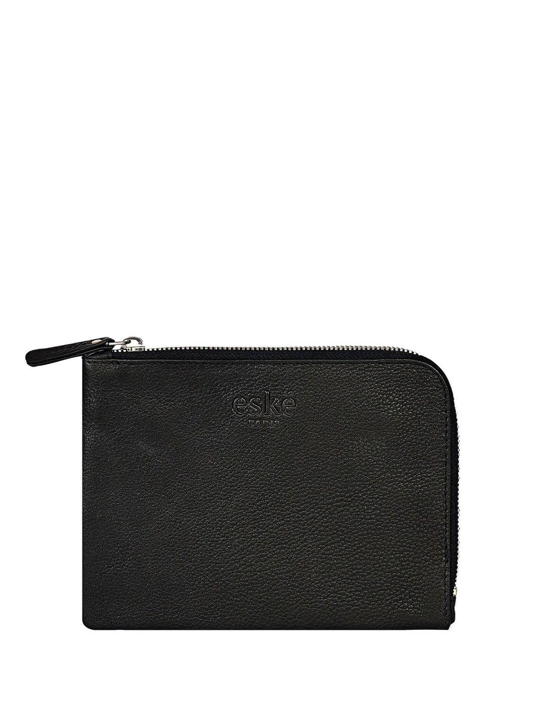 eske cole textured leather travel pouch