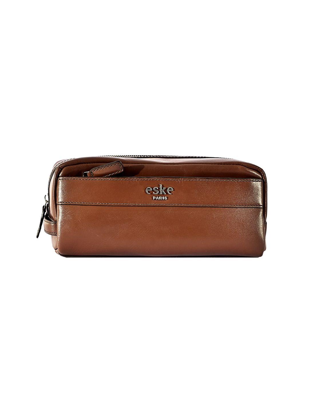 eske leather travel pouch