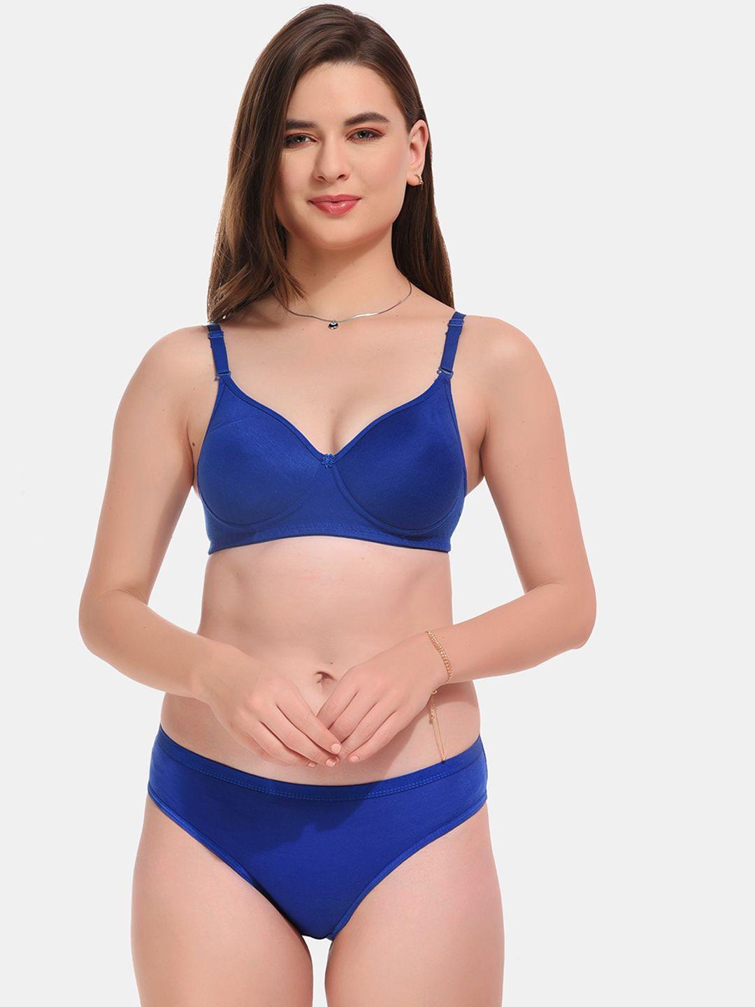 esoroucha lightly padded non wired lingerie set