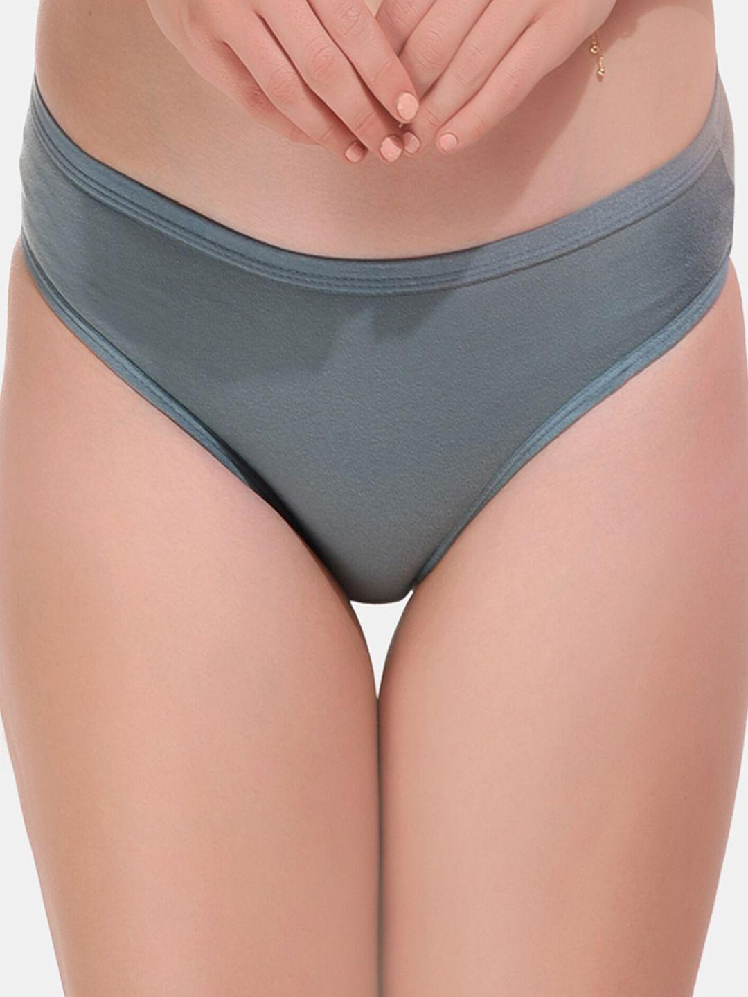 esoroucha pack of 3 mid-rise anti microbial hipster briefs