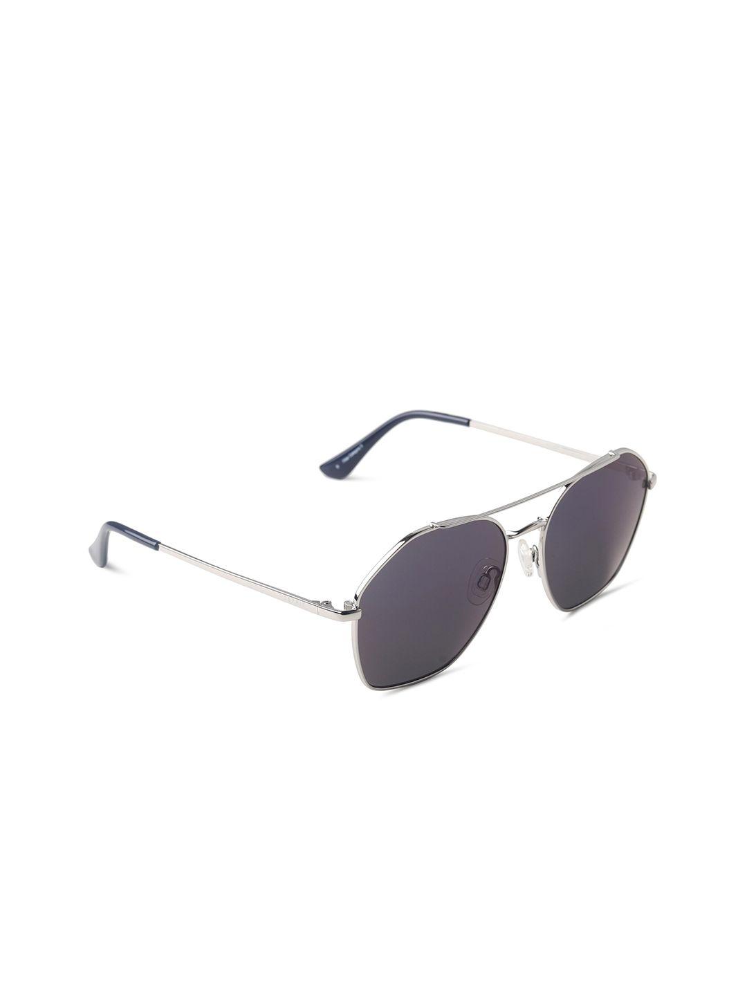 esprit women grey lens & steel-toned other sunglasses with uv protected lens