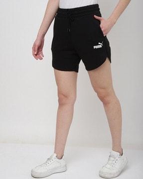 ess high waist basics shorts