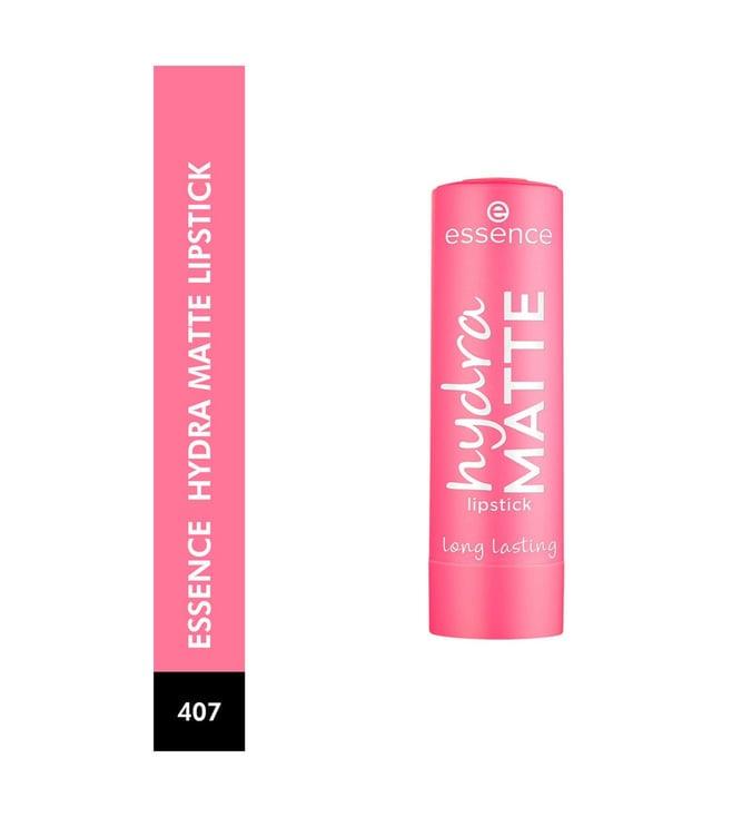 essence hydra matte lipstick 407 coral competence - 3.5 gm