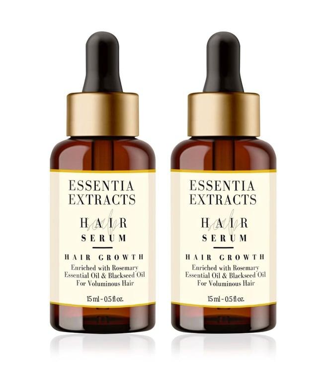 essentia extracts hair growth serum (pack of 2) - 30 ml