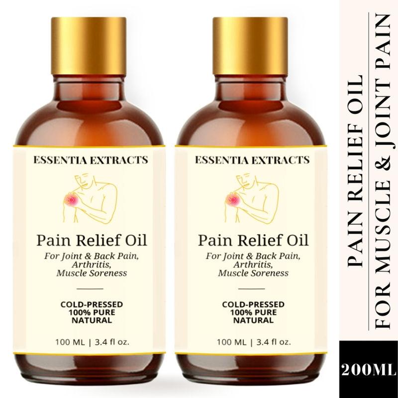 essentia extracts pain relief oil - pack of 2