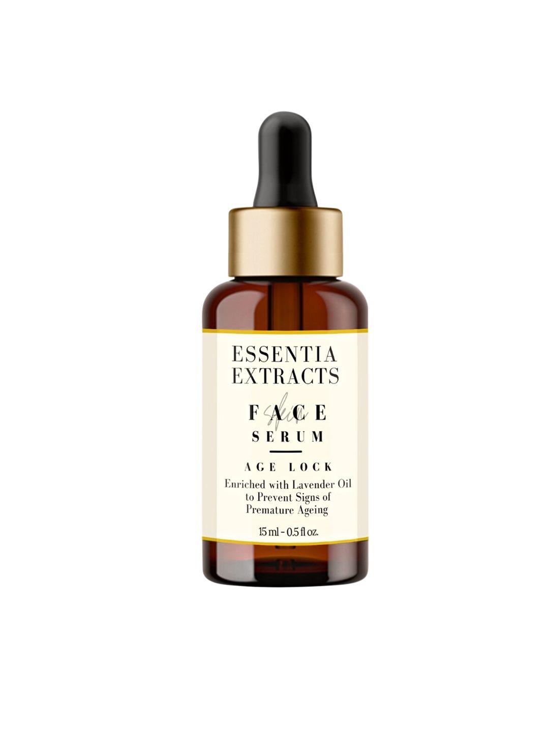 essentia extracts age-lock face serum - prevents premature ageing - 15 ml