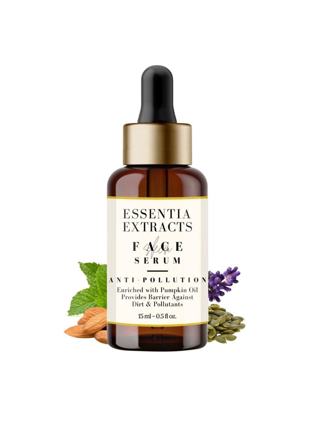 essentia extracts anti-pollution face serum with pumpkin oil & tea tree extracts - 15ml