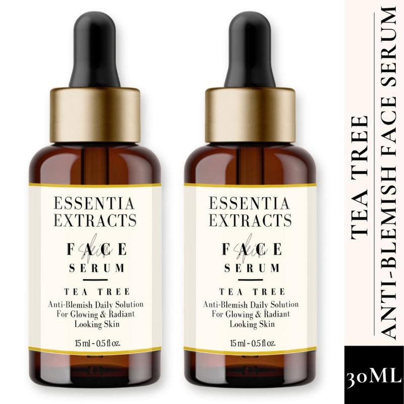 essentia extracts face serum tea tree - pack of 2