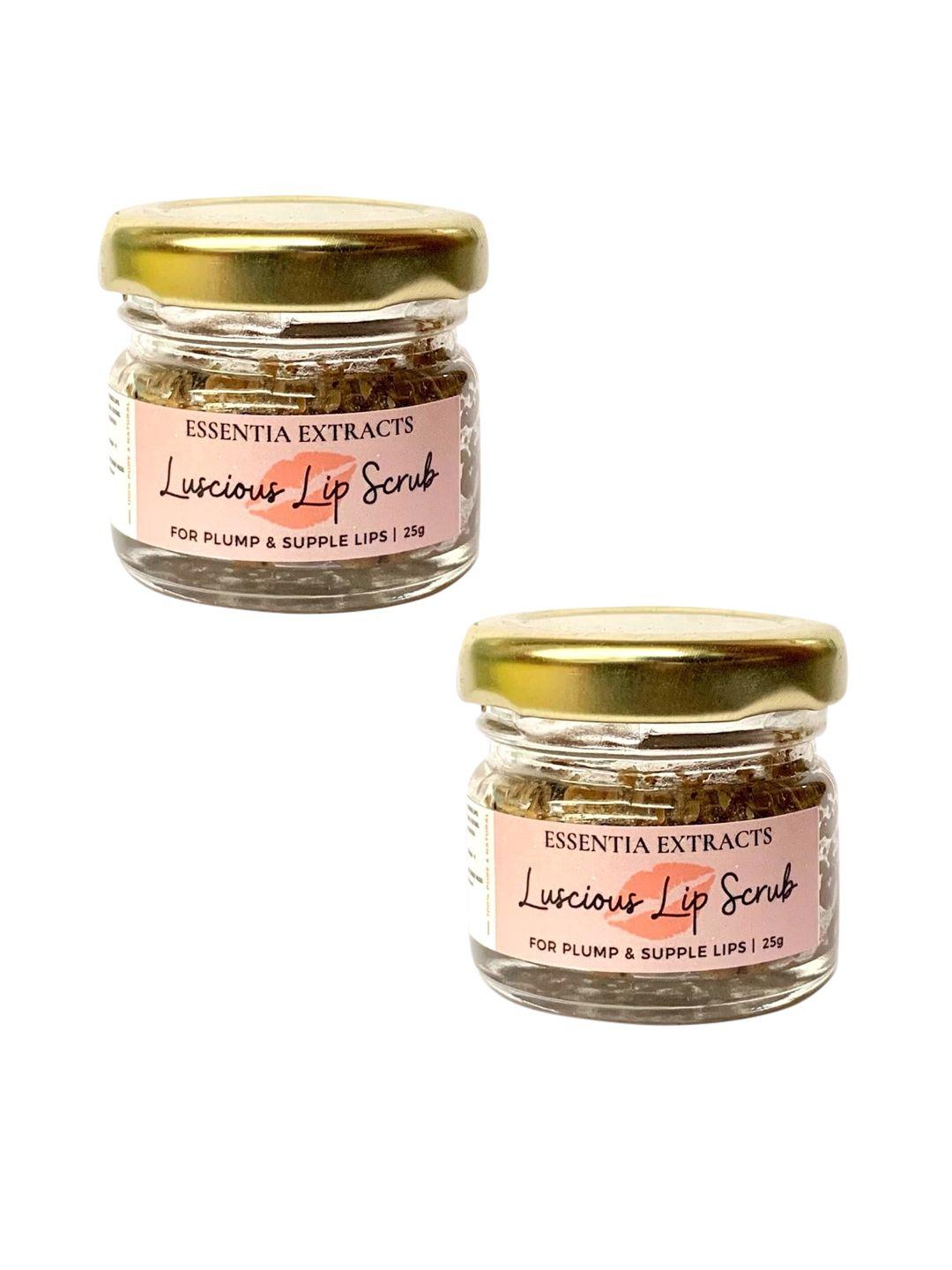 essentia extracts luscious lips scrub combo 50 gm