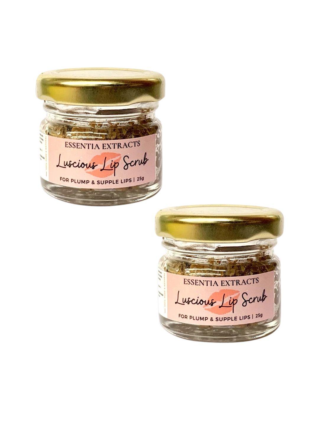 essentia extracts luscious lips scrub combo 50 gm